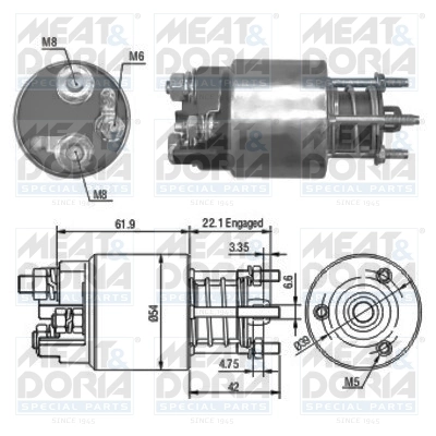 Solenoid Switch, starter